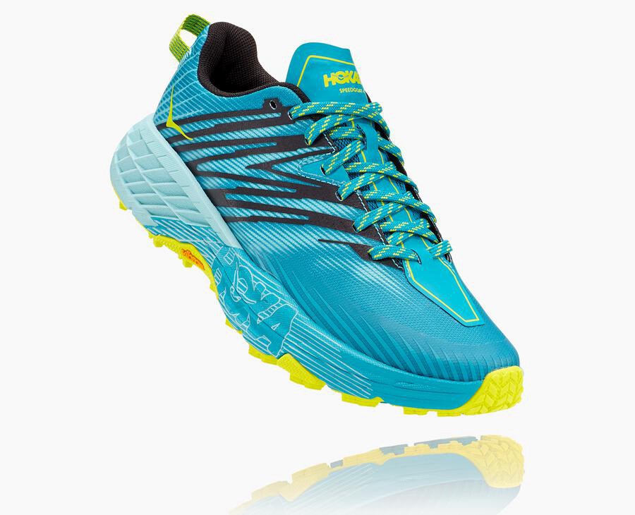 Hoka One One Spor Ayakkabı Kadın Turkuaz - Speedgoat 4 - GM3924067